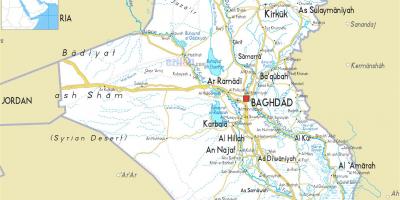 Карта реке Ираку 